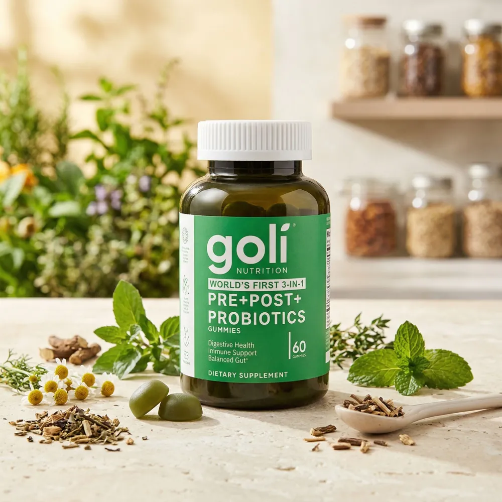 GOLI VERT PRE + POST + PROBIOTICS GUMMIES